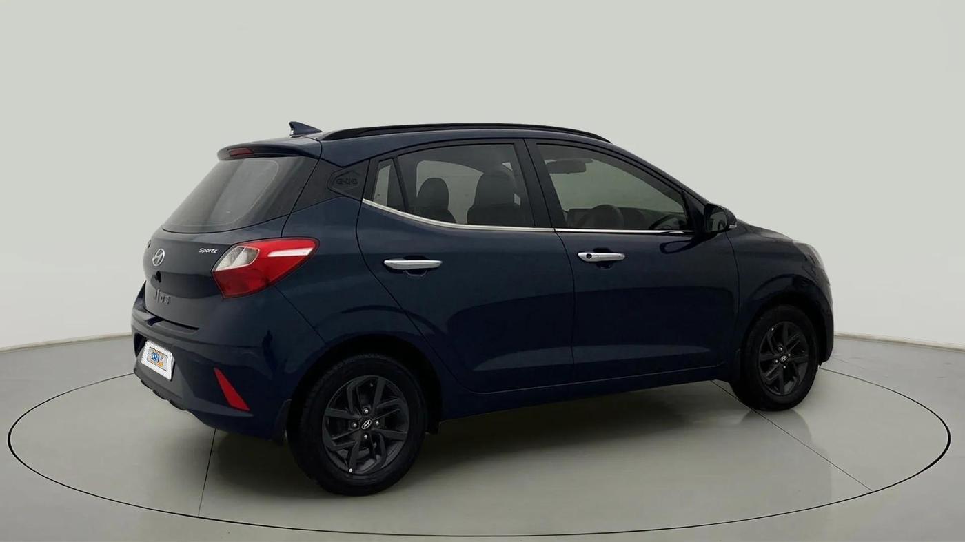 2019 Hyundai GRAND I10 NIOS SPORTZ 1.2 KAPPA VTVT, Petrol, Manual, 44,692 km, Right Back Diagonal