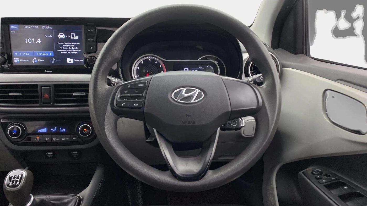 2019 Hyundai GRAND I10 NIOS SPORTZ 1.2 KAPPA VTVT, Petrol, Manual, 44,692 km, Steering Wheel Close Up