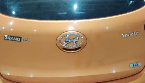 2015 Hyundai Grand i10 SPORTZ 1.2 KAPPA VTVT, Petrol, Manual, 41,447 km, Dicky (Boot door) - Slightly dented