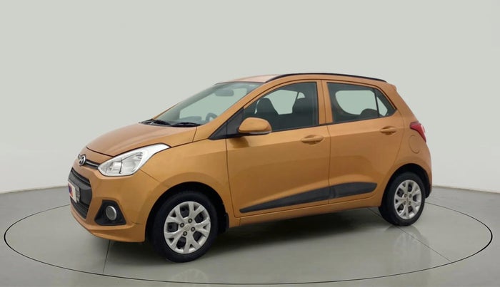 2015 Hyundai Grand i10 SPORTZ 1.2 KAPPA VTVT, Petrol, Manual, 41,447 km, Left Front Diagonal