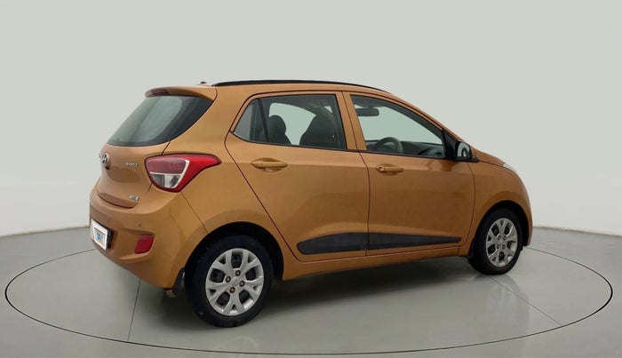 2015 Hyundai Grand i10 SPORTZ 1.2 KAPPA VTVT, Petrol, Manual, 41,447 km, Right Back Diagonal