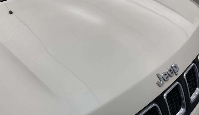 2019 Jeep Compass LIMITED 1.4 PETROL AT, Petrol, Automatic, 70,540 km, Bonnet (hood) - Cowl vent panel has minor damage