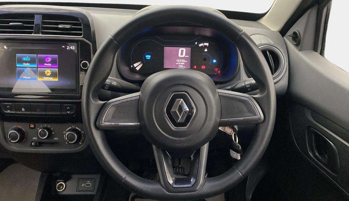 2021 Renault Kwid RXT 1.0 (O), Petrol, Manual, 46,882 km, Steering Wheel Close Up