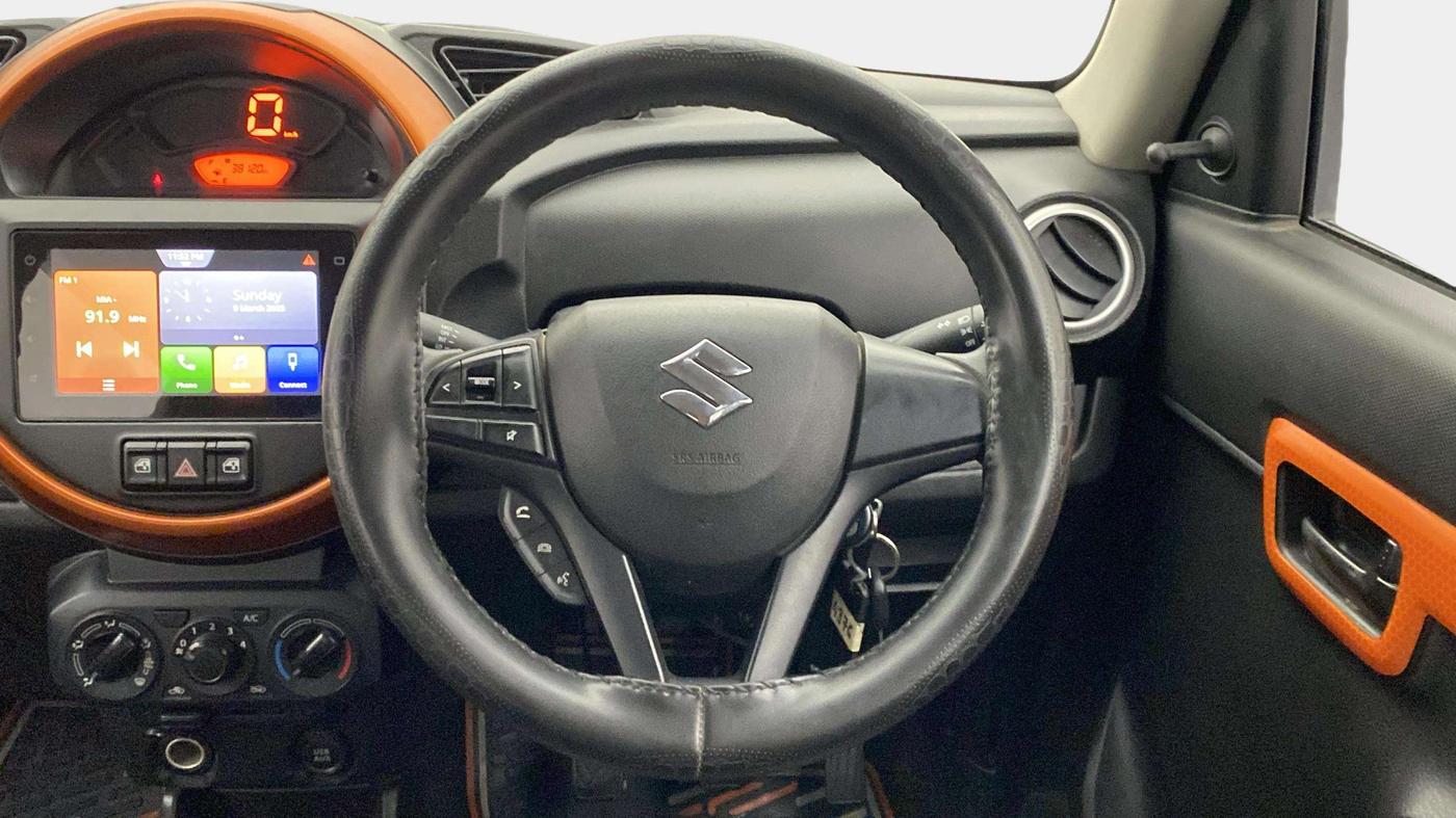 2020 Maruti S PRESSO VXI+, Petrol, Manual, 31,036 km, Steering Wheel Close Up
