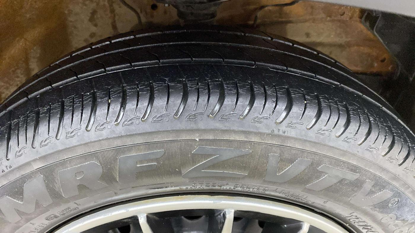 2020 Maruti S PRESSO VXI+, Petrol, Manual, 31,036 km, Right Front Tyre Tread