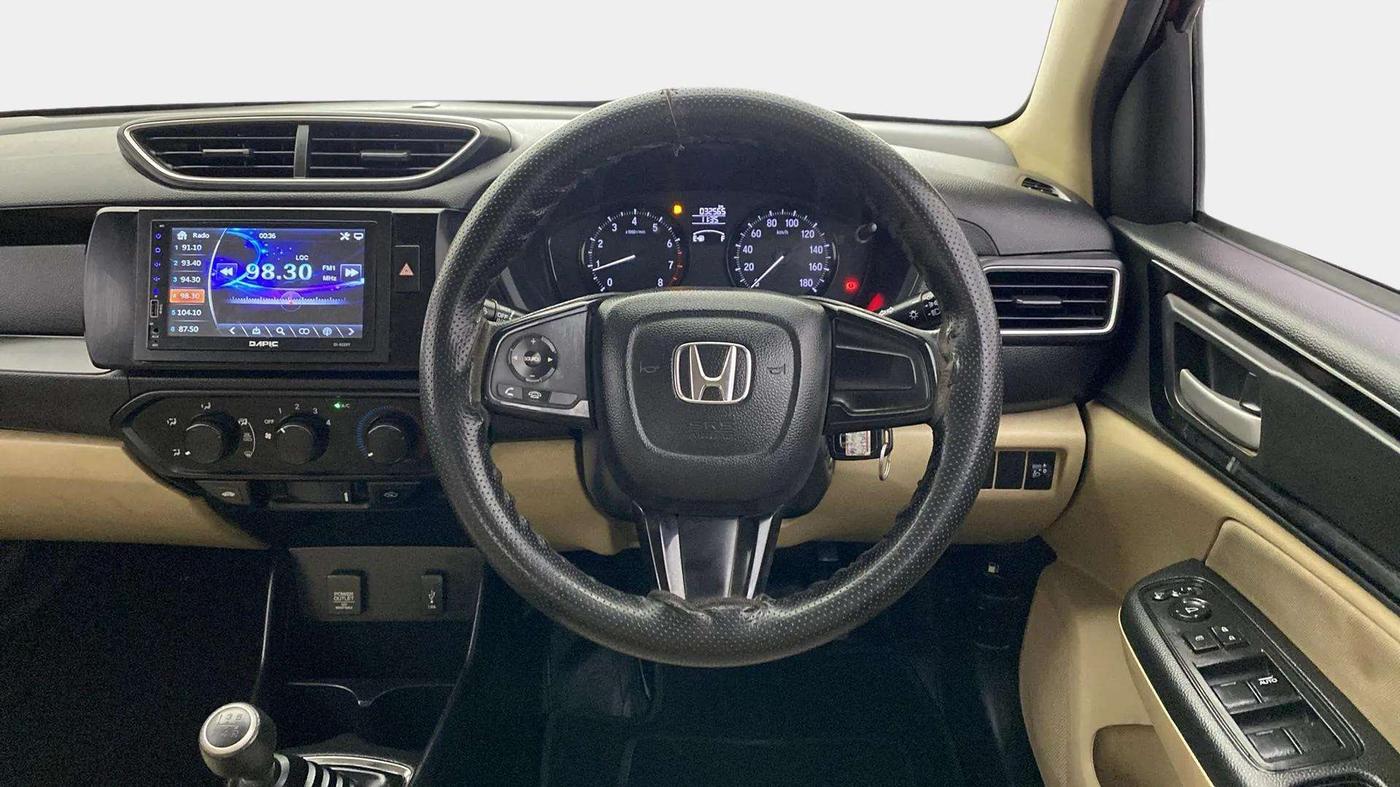2019 Honda Amaze 1.2L I-VTEC S, Petrol, Manual, 32,675 km, Steering Wheel Close Up