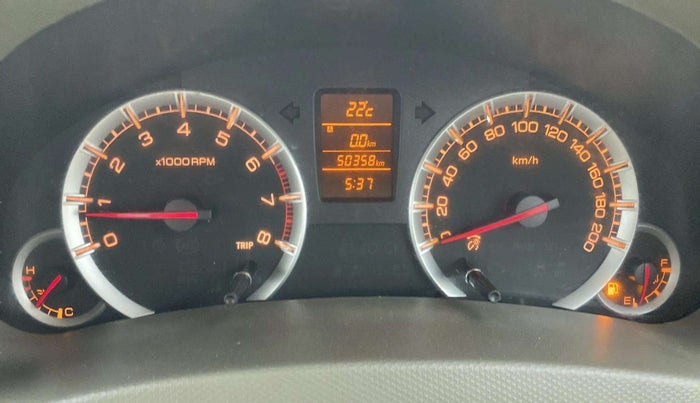 2014 Maruti Ertiga ZXI, Petrol, Manual, 50,339 km, Odometer Image