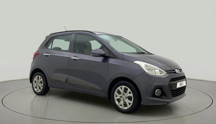 2014 Hyundai Grand i10 SPORTZ 1.2 KAPPA VTVT, Petrol, Manual, 89,295 km, Right Front Diagonal