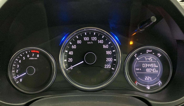 2018 Honda City 1.5L I-VTEC V MT, Petrol, Manual, 34,484 km, Odometer Image