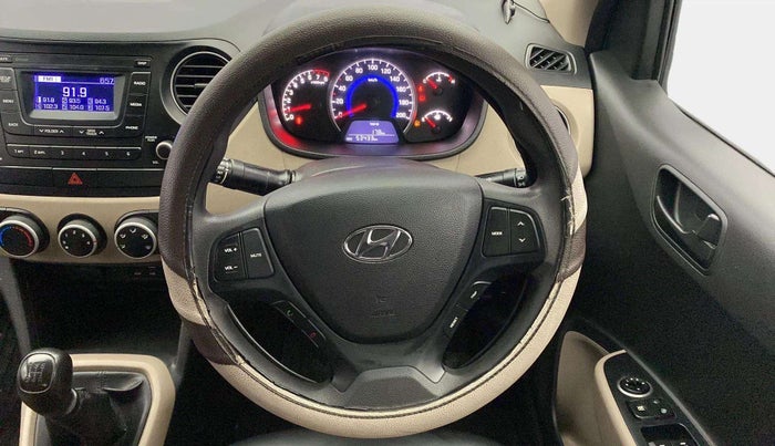 2018 Hyundai Grand i10 MAGNA 1.2 KAPPA VTVT, Petrol, Manual, 53,415 km, Steering Wheel Close Up