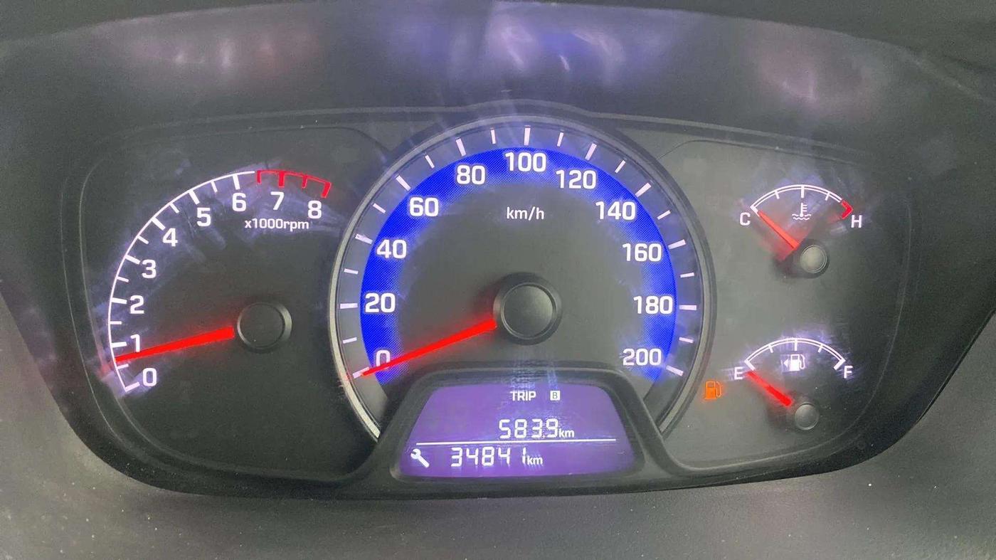 2020 Hyundai Grand i10 SPORTZ 1.2 KAPPA VTVT, Petrol, Manual, 34,838 km, Odometer Image