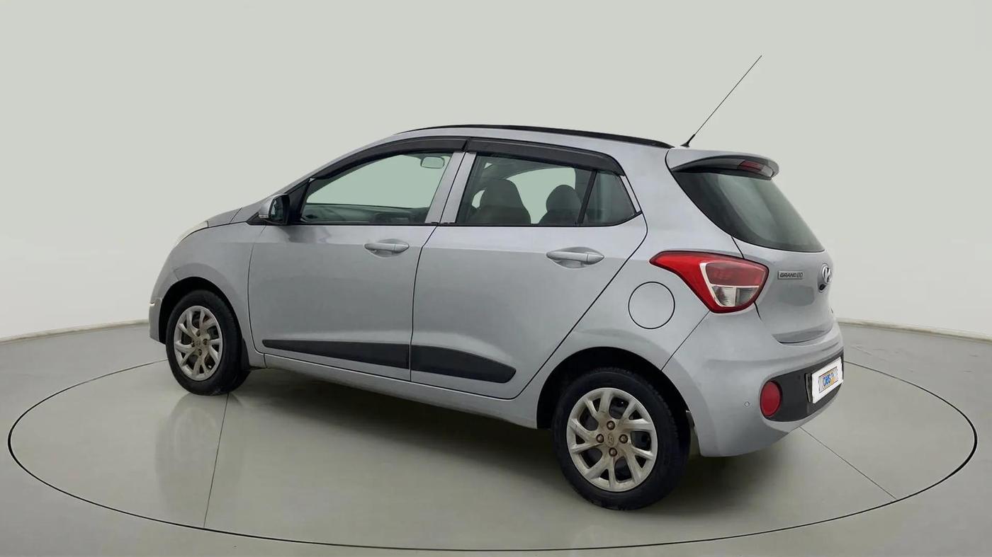 2020 Hyundai Grand i10 SPORTZ 1.2 KAPPA VTVT, Petrol, Manual, 34,838 km, Left Back Diagonal