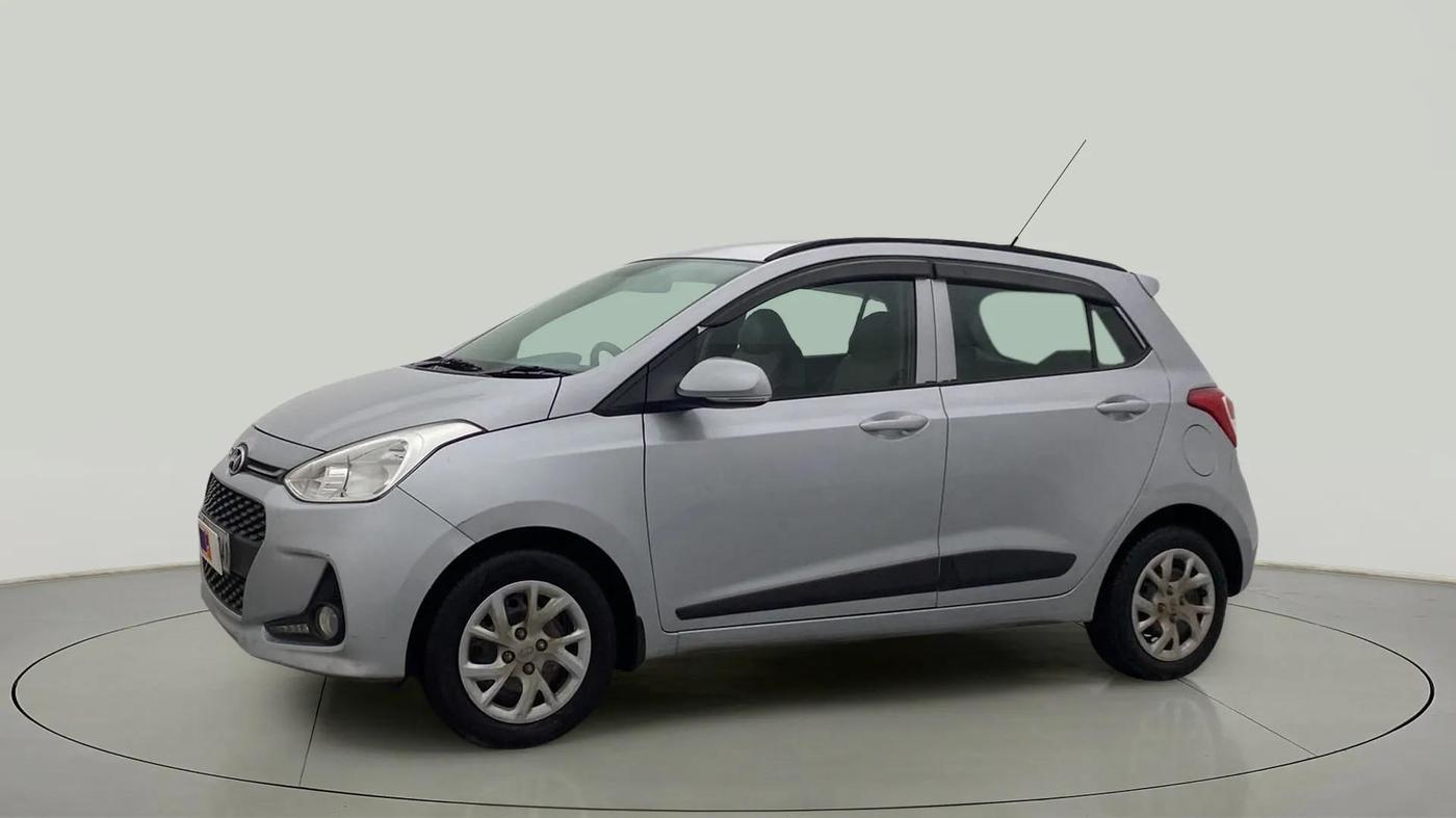 2020 Hyundai Grand i10 SPORTZ 1.2 KAPPA VTVT, Petrol, Manual, 34,838 km, Left Front Diagonal