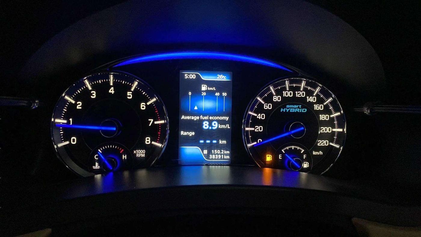 2023 Maruti Ciaz SIGMA 1.5 SHVS MT  PETROL, Petrol, Manual, 38,405 km, Odometer Image