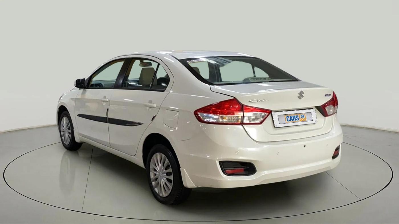 2023 Maruti Ciaz SIGMA 1.5 SHVS MT  PETROL, Petrol, Manual, 38,405 km, Left Back Diagonal