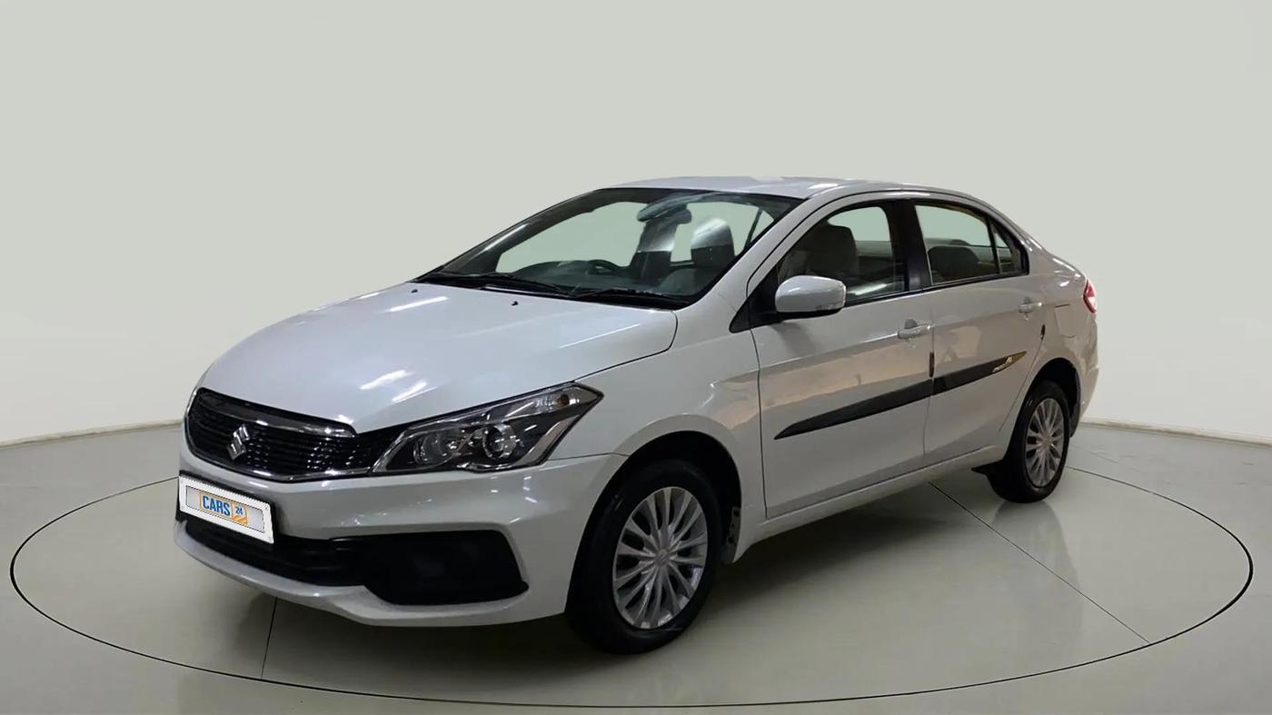2023 Maruti Ciaz SIGMA 1.5 SHVS MT  PETROL, Petrol, Manual, 38,405 km, Left Front Diagonal
