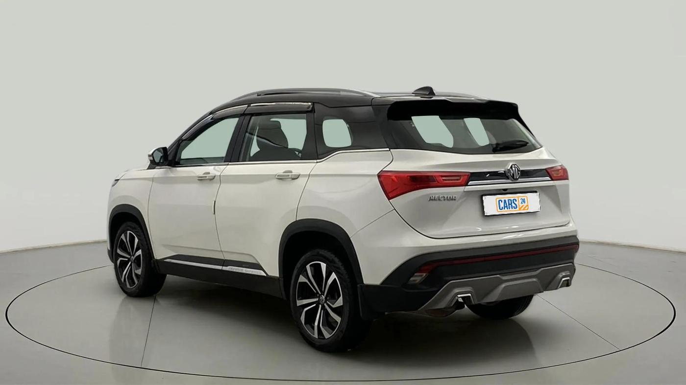 2021 MG HECTOR SHINE 1.5 PETROL TURBO CVT, Petrol, Automatic, 19,638 km, Left Back Diagonal