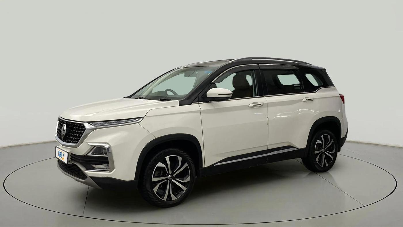 2021 MG HECTOR SHINE 1.5 PETROL TURBO CVT, Petrol, Automatic, 19,638 km, Left Front Diagonal