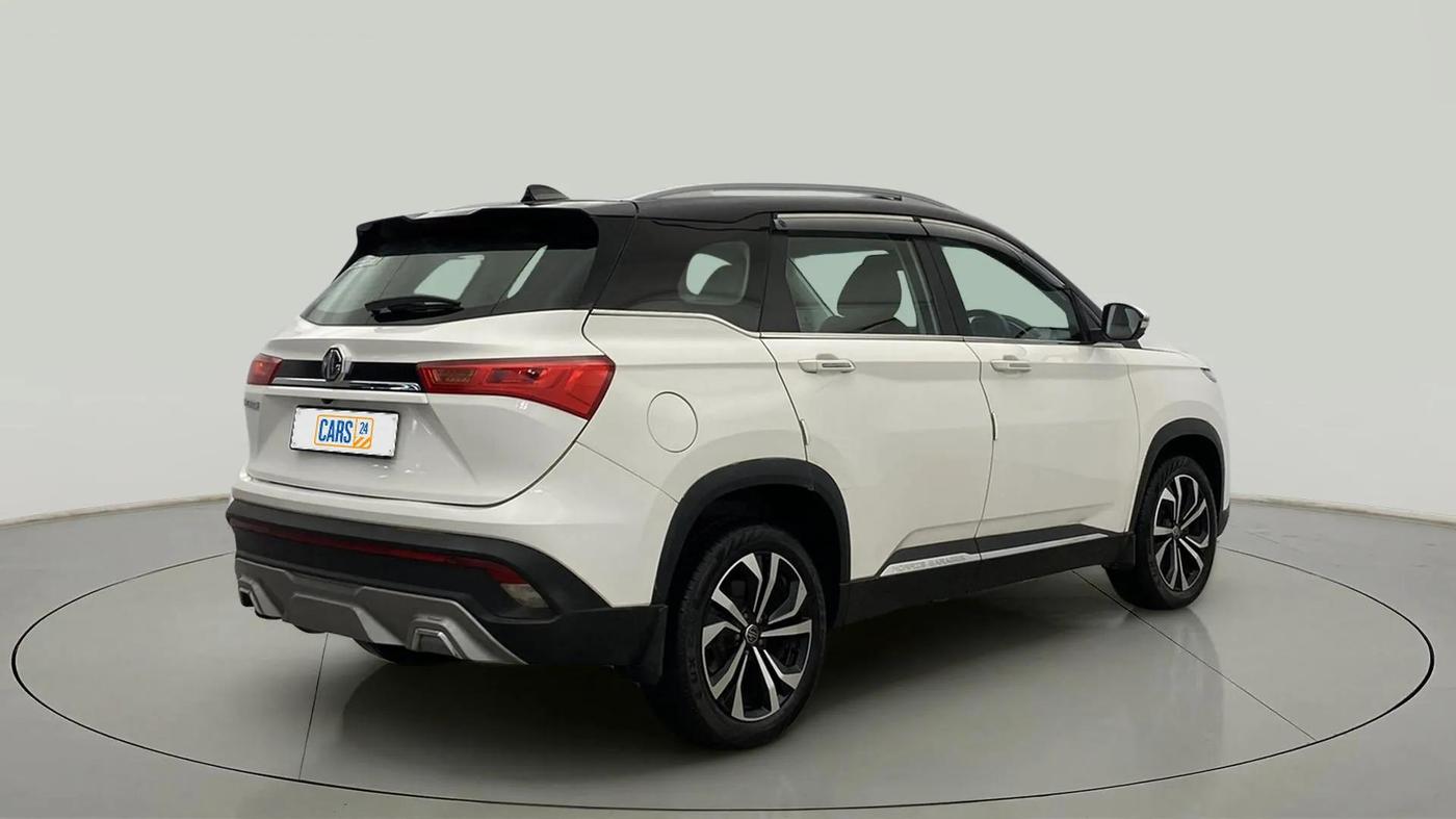 2021 MG HECTOR SHINE 1.5 PETROL TURBO CVT, Petrol, Automatic, 19,638 km, Right Back Diagonal