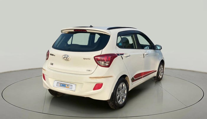 2016 Hyundai Grand i10 1.2 SPORTZ PRIME EDITION VTVT, Petrol, Manual, 31,230 km, Right Back Diagonal