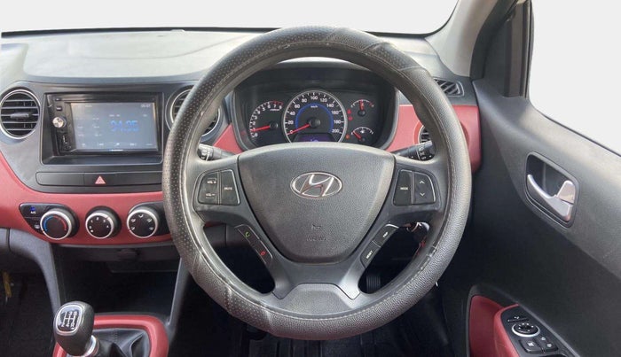 2016 Hyundai Grand i10 1.2 SPORTZ PRIME EDITION VTVT, Petrol, Manual, 31,230 km, Steering Wheel Close Up