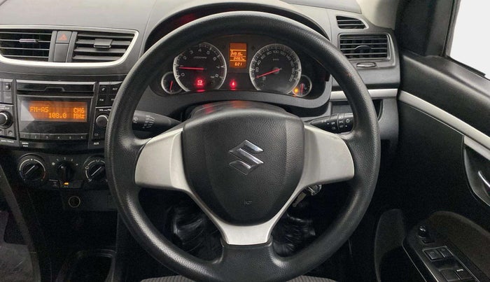 2015 Maruti Swift VXI, Petrol, Manual, 34,941 km, Steering Wheel Close Up