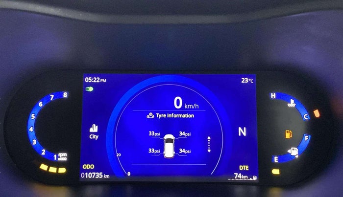 2024 Tata NEXON CREATIVE  AMT 1.2 PETROL, Petrol, Automatic, 10,727 km, Odometer Image