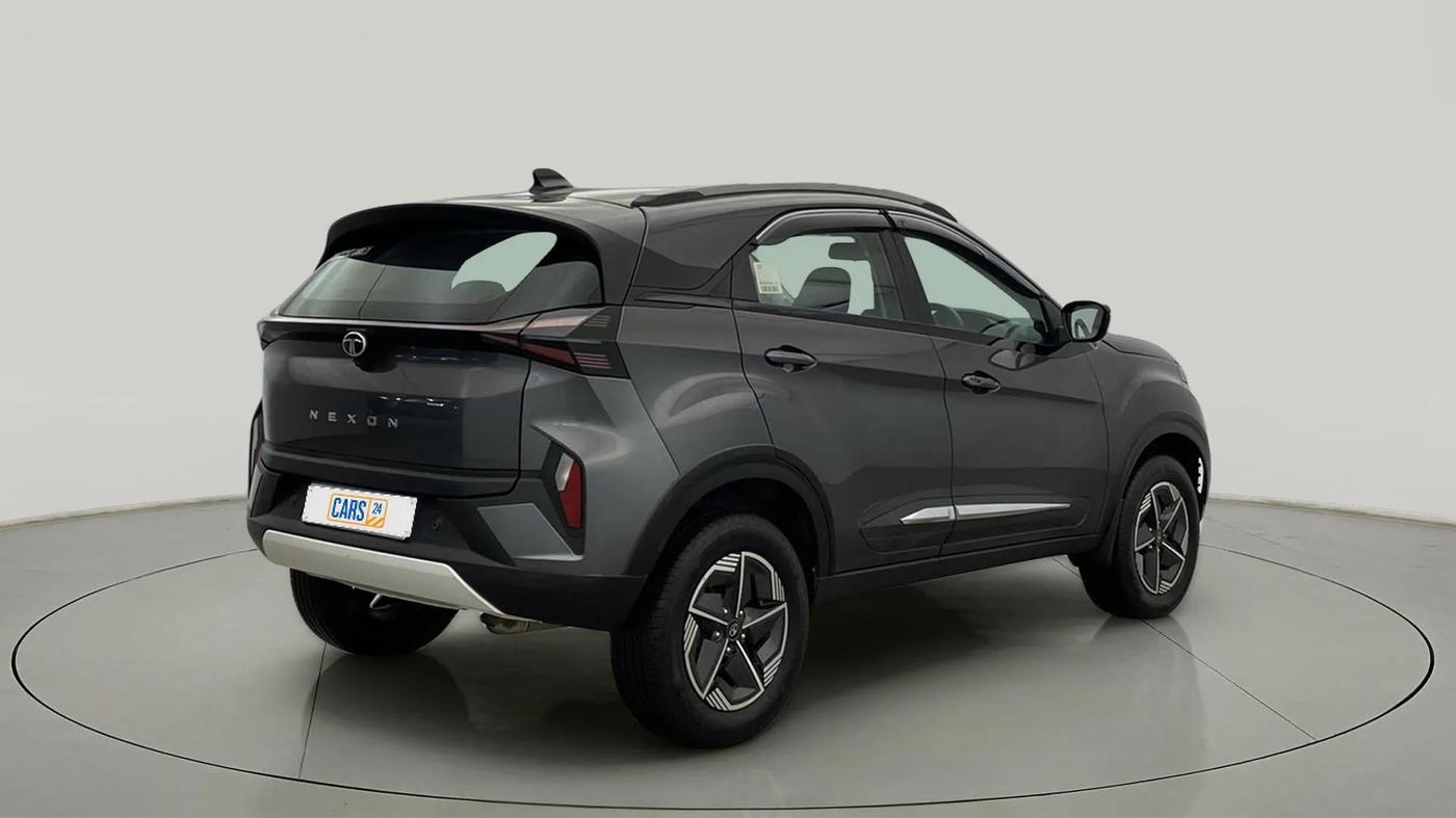 2024 Tata NEXON CREATIVE  AMT 1.2 PETROL, Petrol, Automatic, 11,265 km, Right Back Diagonal