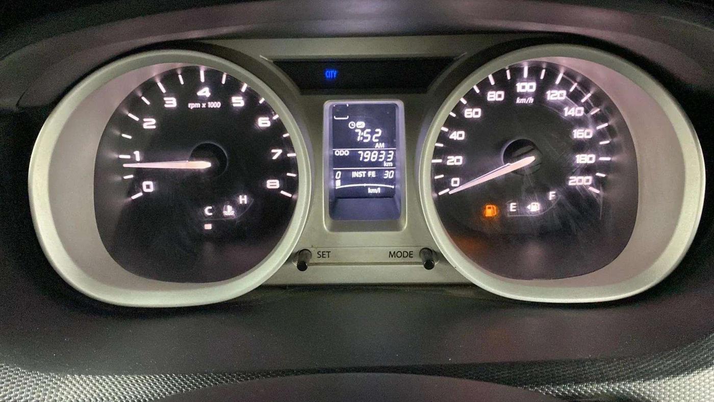 2017 Tata Tiago XZ PETROL, Petrol, Manual, 80,098 km, Odometer Image