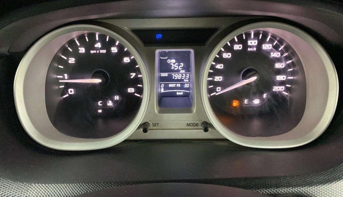 2017 Tata Tiago XZ PETROL, Petrol, Manual, 80,098 km, Odometer Image