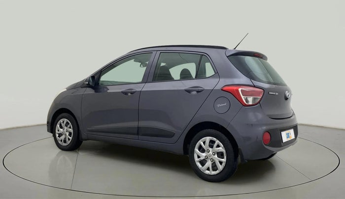 2017 Hyundai Grand i10 SPORTZ (O) 1.2 KAPPA VTVT, Petrol, Manual, 56,438 km, Left Back Diagonal