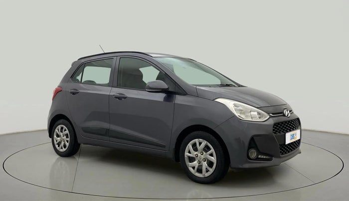 2017 Hyundai Grand i10 SPORTZ (O) 1.2 KAPPA VTVT, Petrol, Manual, 56,438 km, Right Front Diagonal