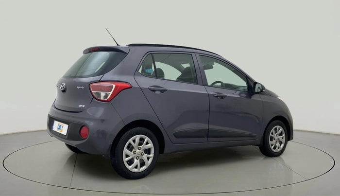 2017 Hyundai Grand i10 SPORTZ (O) 1.2 KAPPA VTVT, Petrol, Manual, 56,438 km, Right Back Diagonal