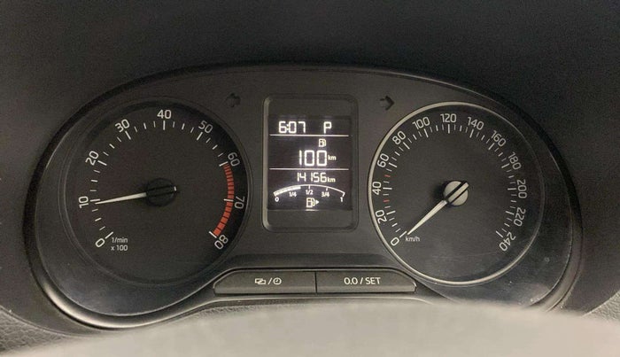 2021 Skoda Rapid AMBITION AT TSI, Petrol, Automatic, 14,155 km, Odometer Image