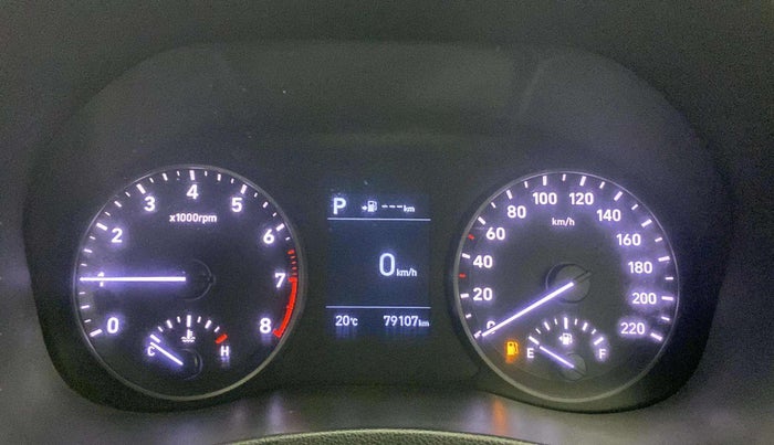 2017 Hyundai Verna 1.6 VTVT SX (O) AT, Petrol, Automatic, 79,099 km, Odometer Image