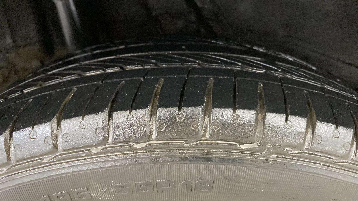 2017 Hyundai Verna 1.6 VTVT SX (O) AT, Petrol, Automatic, 79,146 km, Right Rear Tyre Tread