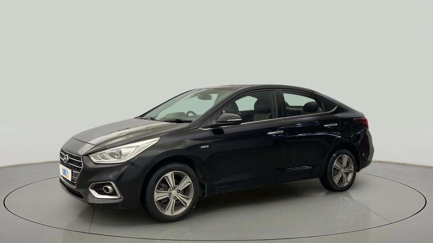2017 Hyundai Verna 1.6 VTVT SX (O) AT, Petrol, Automatic, 79,146 km, Left Front Diagonal