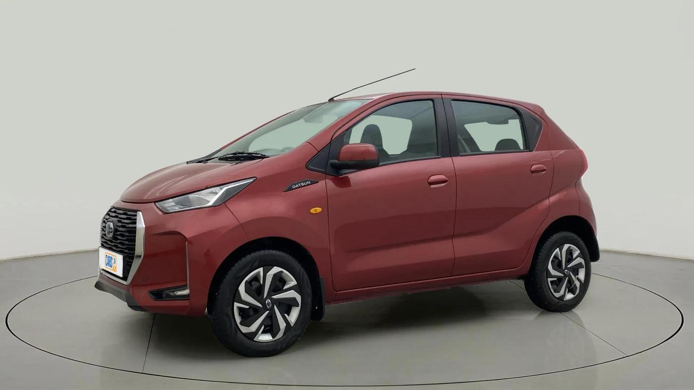 2020 Datsun Redi Go T(O) 1.0 AMT, Petrol, Automatic, 12,695 km, Left Front Diagonal