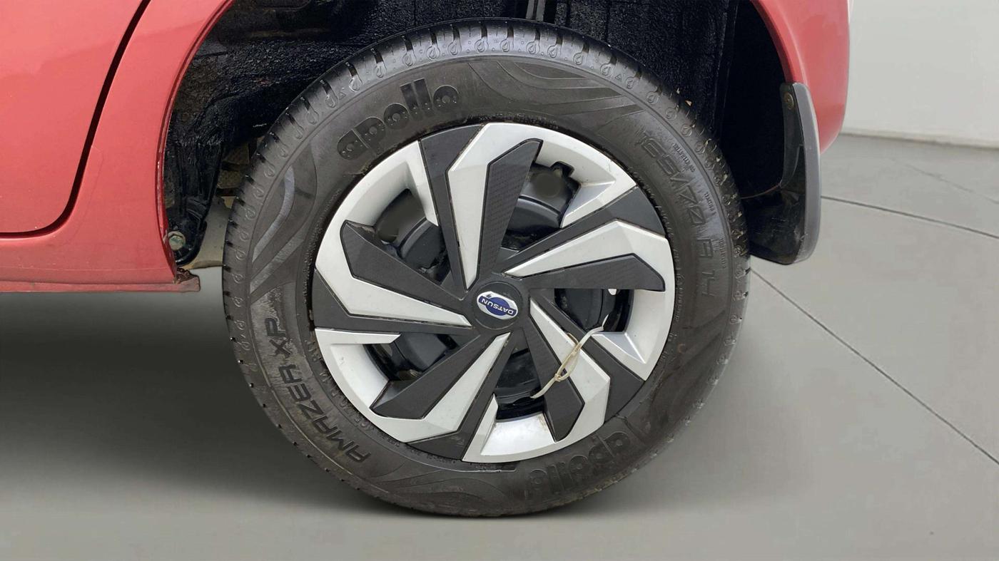 2020 Datsun Redi Go T(O) 1.0 AMT, Petrol, Automatic, 12,695 km, Left Rear Wheel