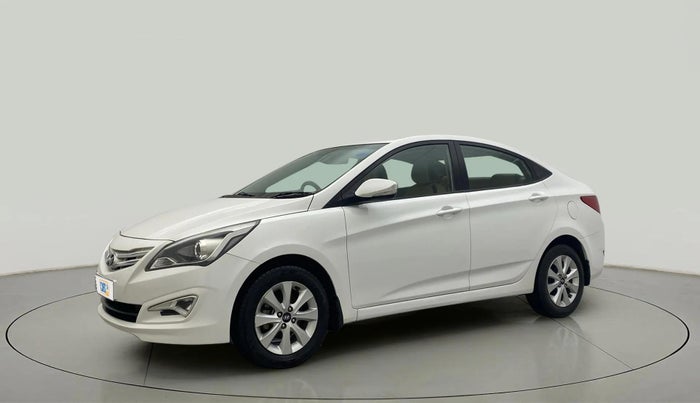 2015 Hyundai Verna FLUIDIC 4S 1.6 VTVT S(O), Petrol, Manual, 61,070 km, Left Front Diagonal