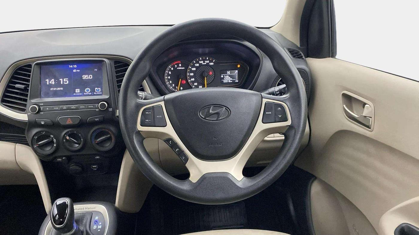 2018 Hyundai NEW SANTRO SPORTZ AMT, Petrol, Automatic, 55,941 km, Steering Wheel Close Up