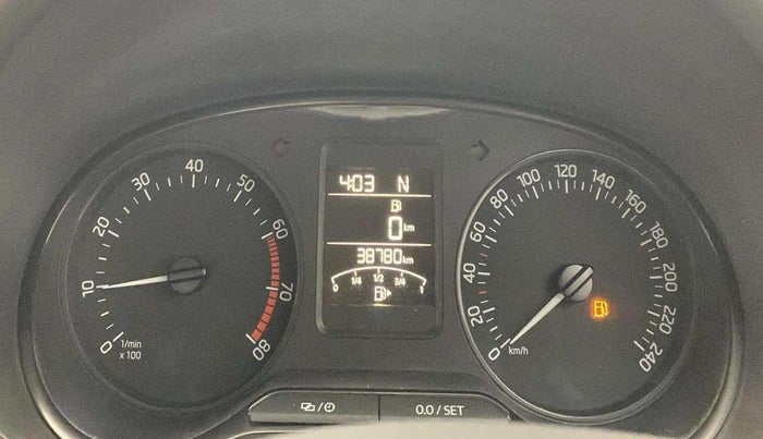 2021 Skoda Rapid AMBITION AT TSI, Petrol, Automatic, 38,760 km, Odometer Image