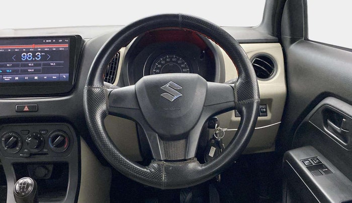 2019 Maruti New Wagon-R LXI CNG (O) 1.0, CNG, Manual, 89,609 km, Steering Wheel Close Up