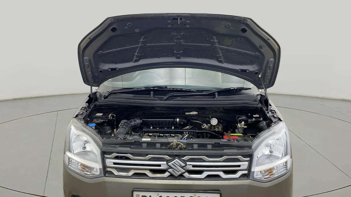 2019 Maruti New Wagon-R LXI CNG (O) 1.0, CNG, Manual, 89,609 km, Open Bonet