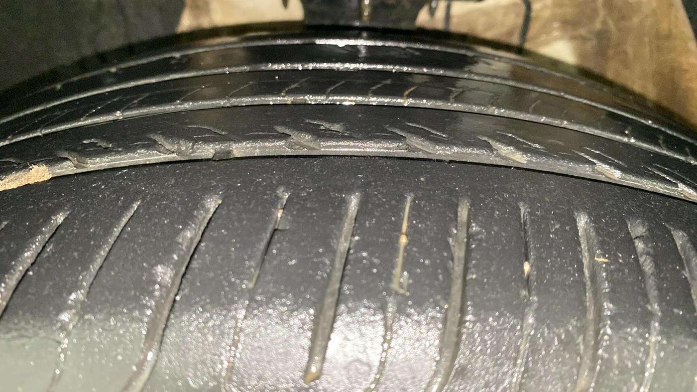 2022 MG ASTOR SMART 1.5 MT, Petrol, Manual, 55,929 km, Left Front Tyre Tread
