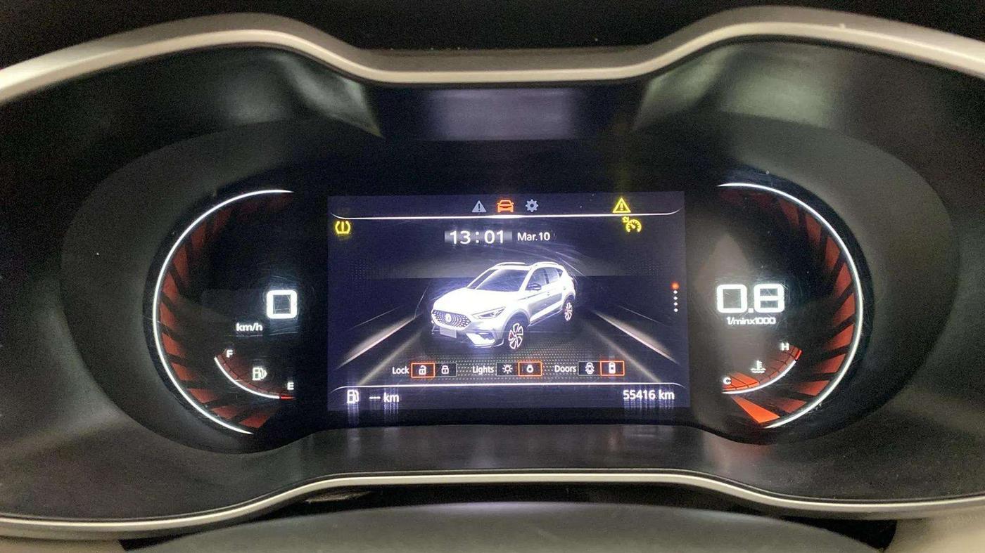2022 MG ASTOR SMART 1.5 MT, Petrol, Manual, 55,929 km, Odometer Image