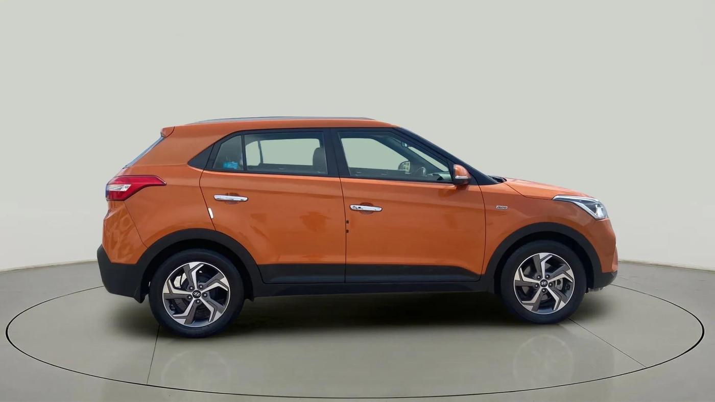 2019 Hyundai Creta SX AT 1.6 PETROL, Petrol, Automatic, 25,712 km, Right Side View