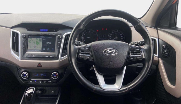 2019 Hyundai Creta SX AT 1.6 PETROL, Petrol, Automatic, 25,624 km, Steering Wheel Close Up