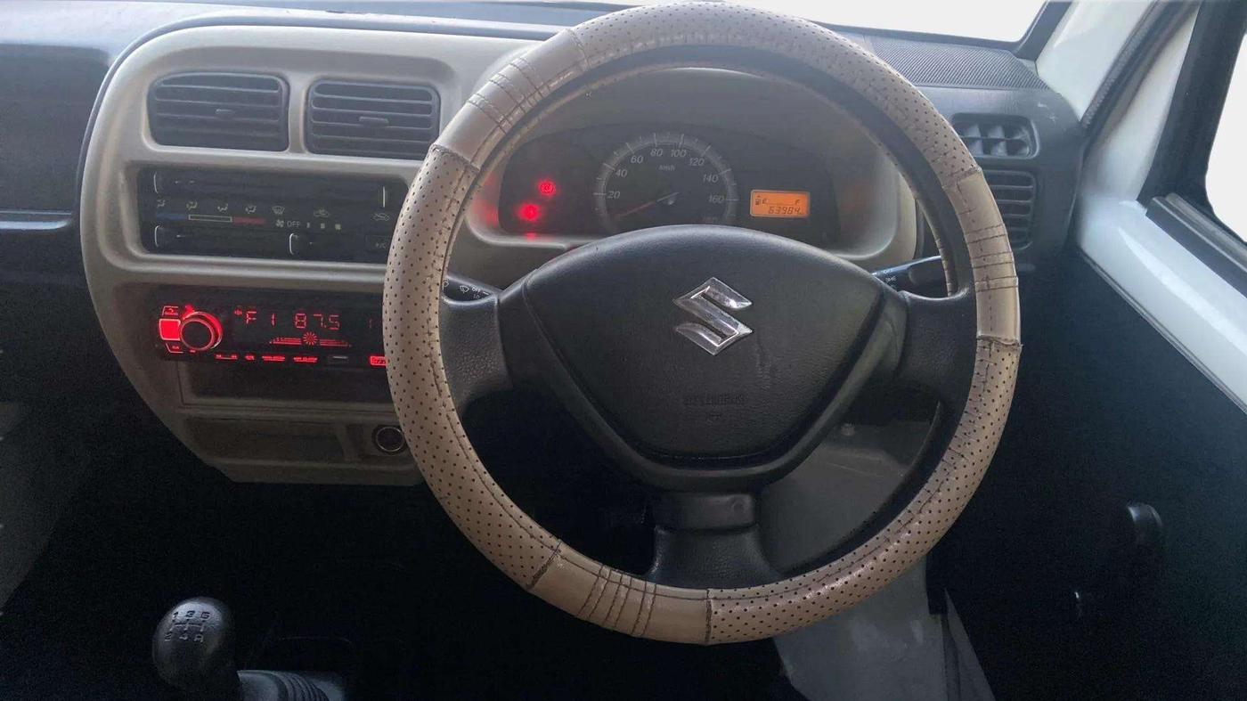 2020 Maruti Eeco 5 STR WITH A/C+HTR, Petrol, Manual, 64,013 km, Steering Wheel Close Up