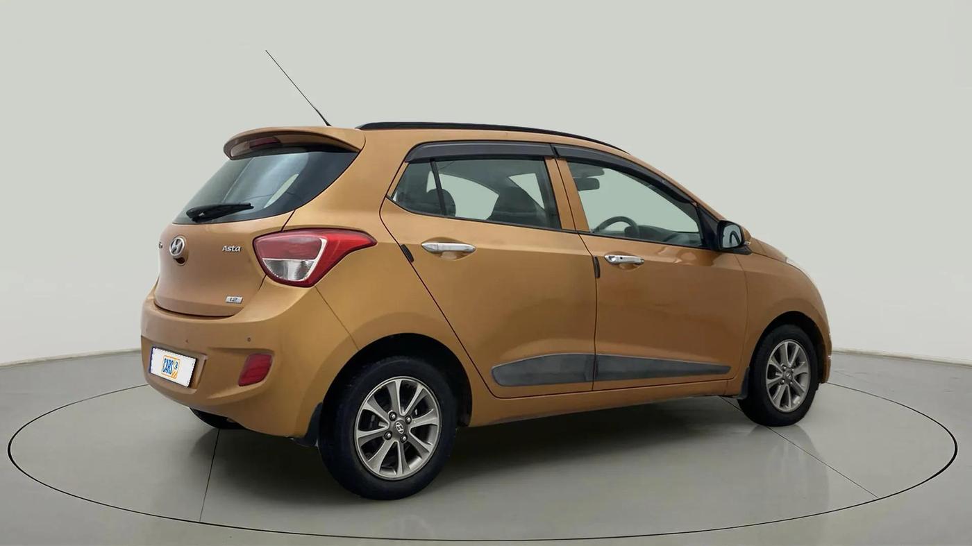 2015 Hyundai Grand i10 ASTA (O) 1.2 KAPPA VTVT, Petrol, Manual, 37,698 km, Right Back Diagonal
